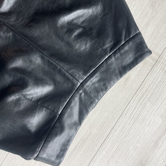 Wilfred Cropped Faux Leather Pants - Picture 1 of 4
